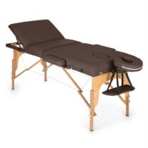 MT 500, hnedý, masážny stôl, 210 cm, 200 kg, sklápací, jemný povrch, taška