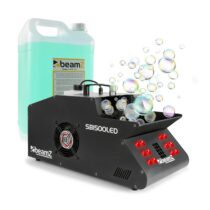 SB1500 LED výrobník hmly & mydlových bublín vrátane hmlovej kvapaliny